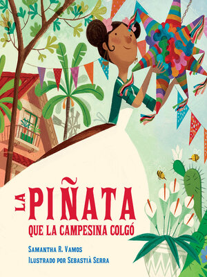cover image of La piñata que la campesina colgó (Spanish Edition)